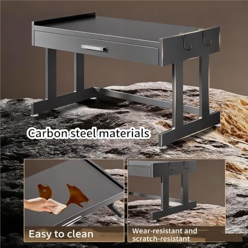 🏠 Space-Saving Microwave & Kitchen Organizer 🥘✨ – Maximize Your Countertop Space!