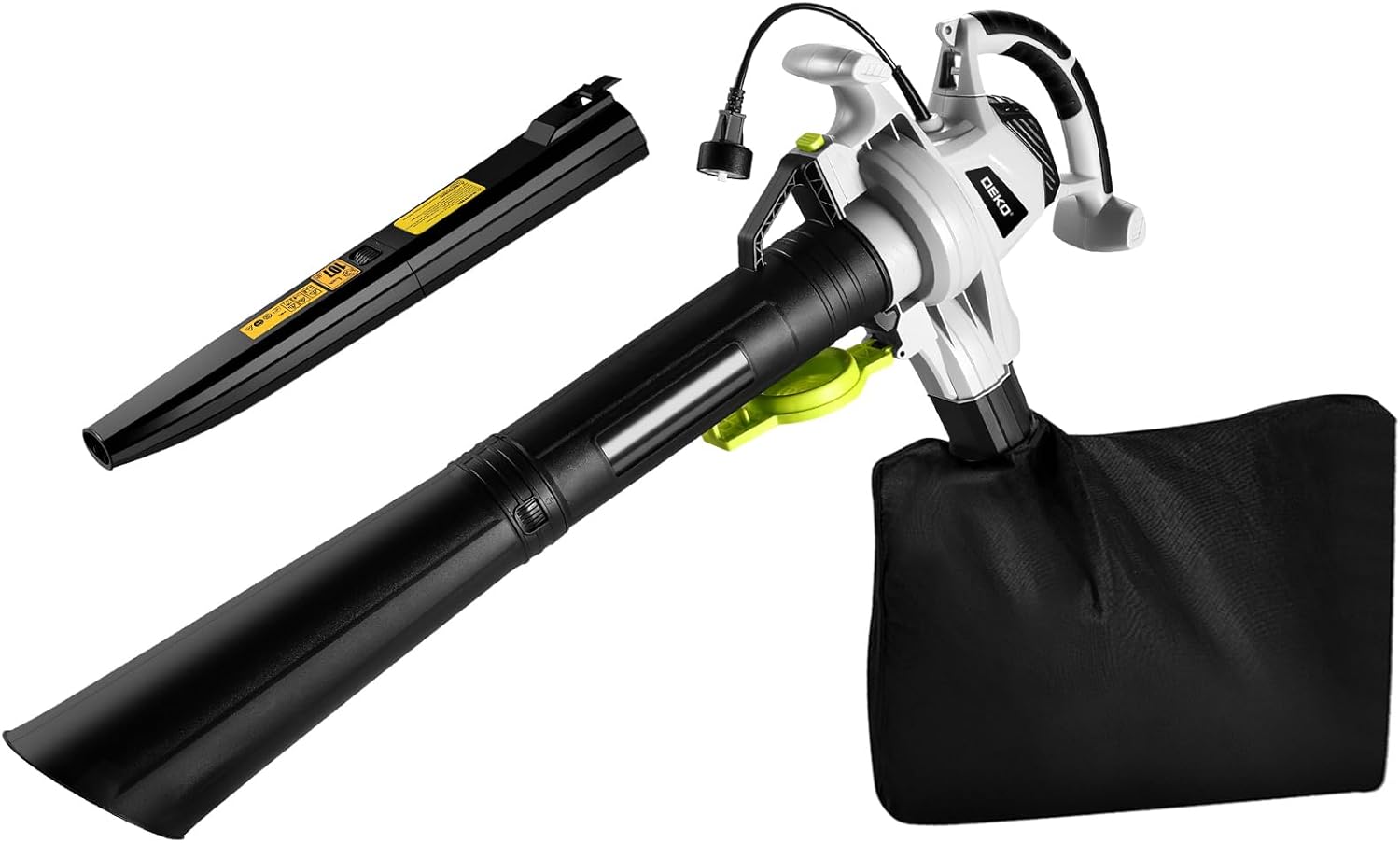 🍂💨 Powerful 3-in-1 Electric Leaf Blower, Vacuum & Mulcher – Keep Your Yard Clean Effortlessly! 💨🍂