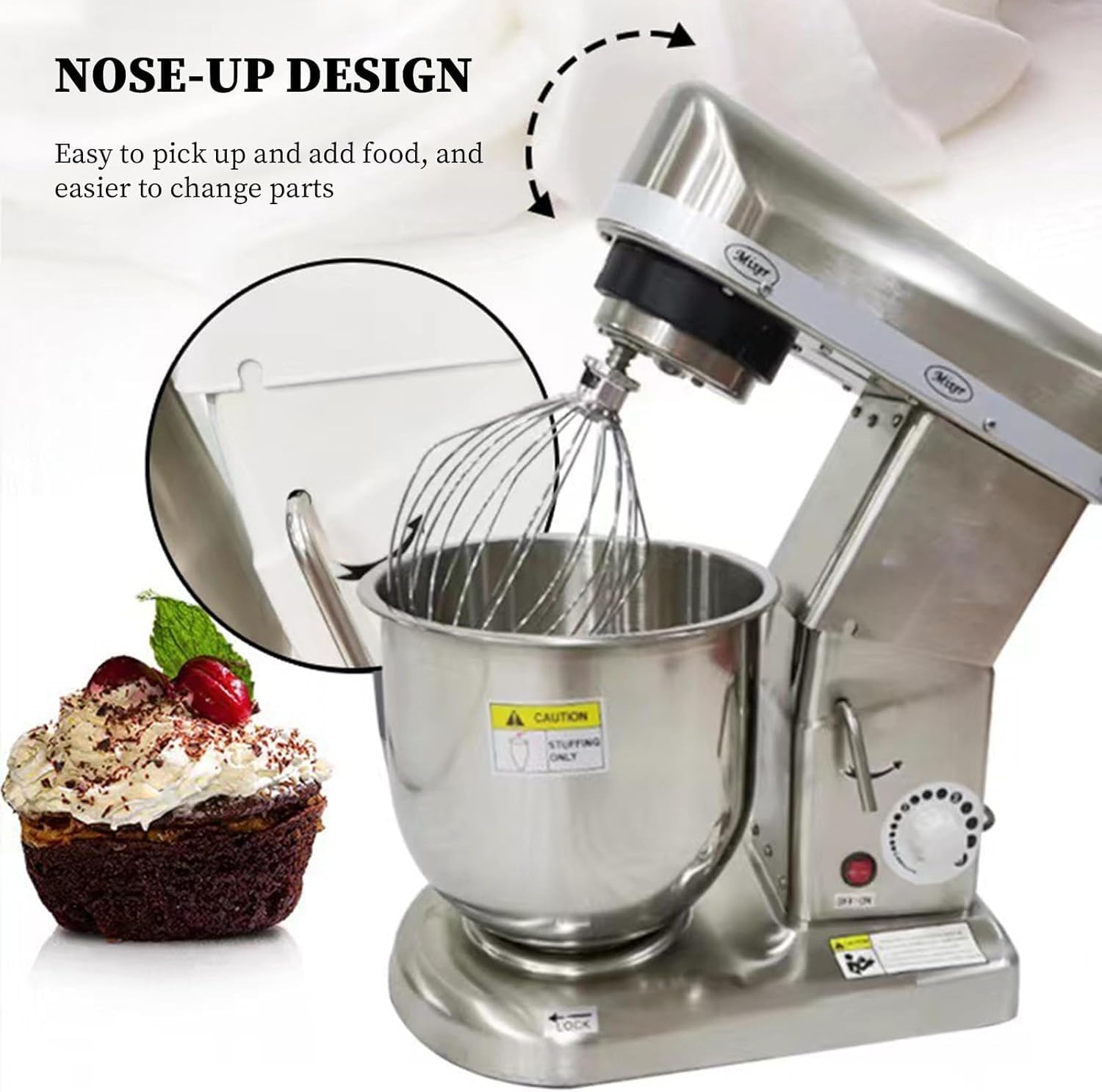 🥣 Professional Stand Mixer – Multifunctional Kitchen Powerhouse 🍰✨