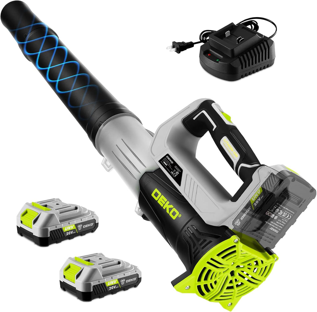🍃💨 Cordless Electric Leaf Blower – Powerful 18000 RPM for Easy Yard Cleanup! 🌿🍂