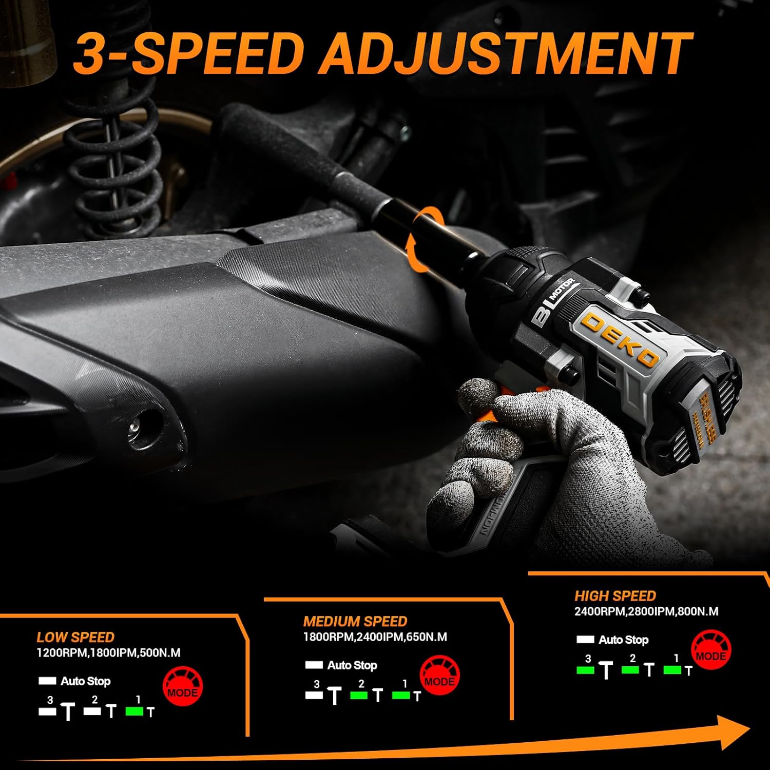🔧⚡ Cordless High-Power Impact Wrench – 590ft-lbs Torque, Brushless Motor, Heavy-Duty Power Tool! ⚡🔧