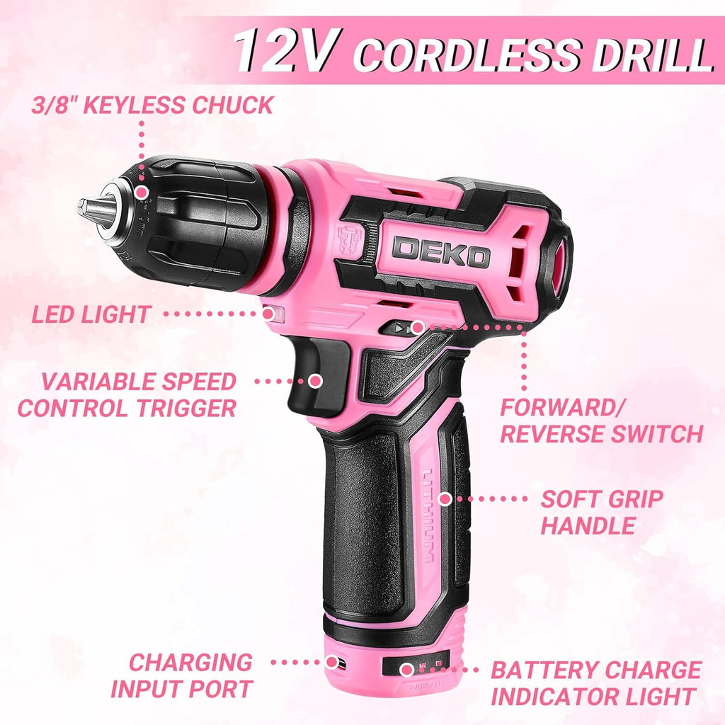 🛠️🔋 Ultimate Cordless Mechanic Tool Set – Organizer Toolbox Included! 🔧✨