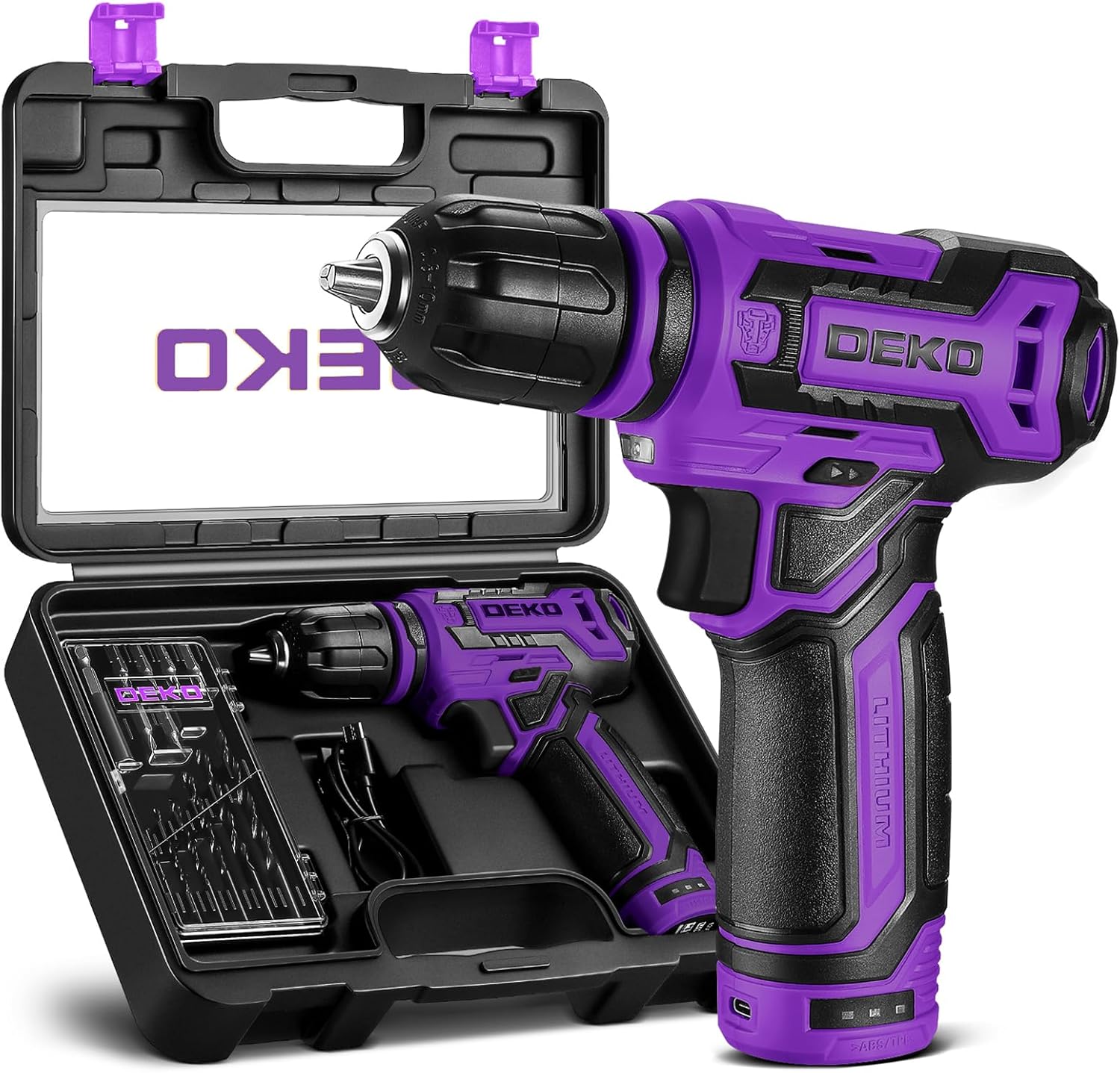 🔩⚡ Cordless Power Drill – Heavy-Duty Electric Drill for Home & DIY Projects! ⚡🔩