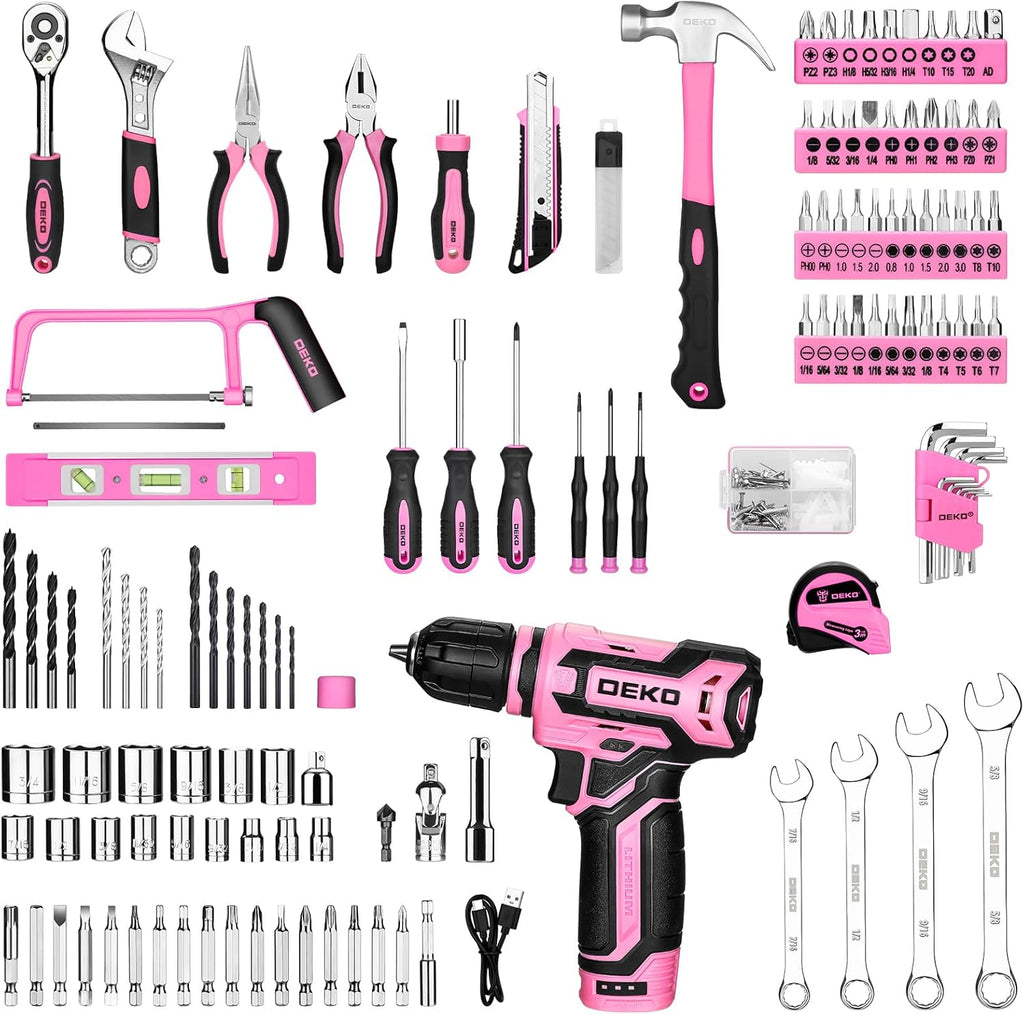 🛠️🔋 Ultimate Cordless Mechanic Tool Set – Organizer Toolbox Included! 🔧✨