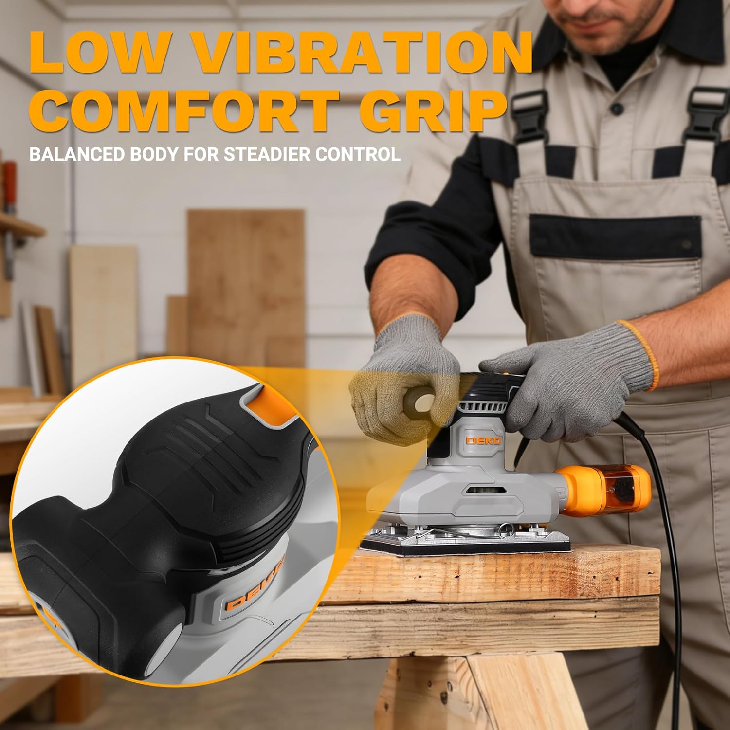 🛠️✨ Cordless Electric Sander & Polisher – Adjustable Speed for Smooth Finishes! ✨🛠️