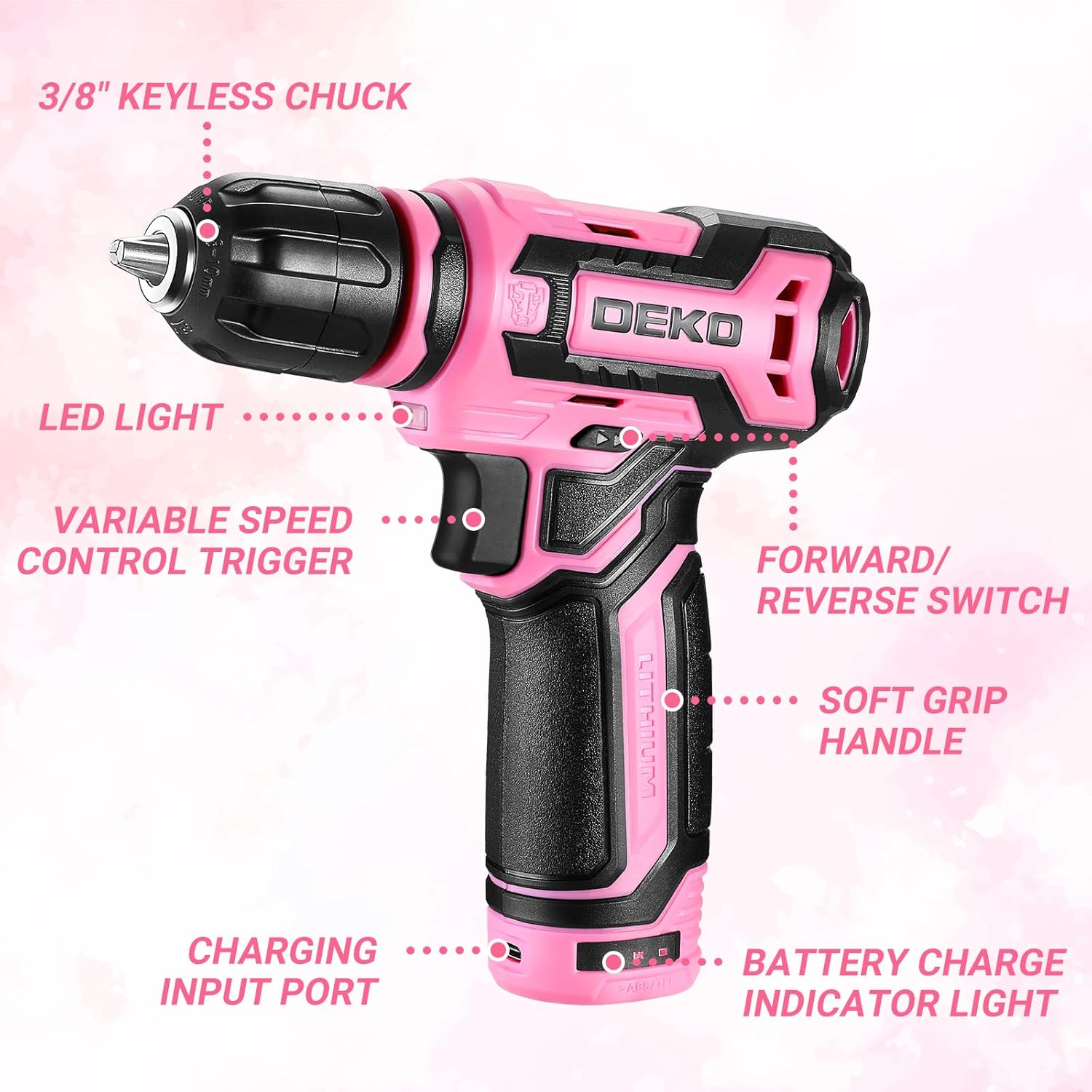 🔩⚡ Cordless Power Drill – Heavy-Duty Electric Drill for Home & DIY Projects! ⚡🔩
