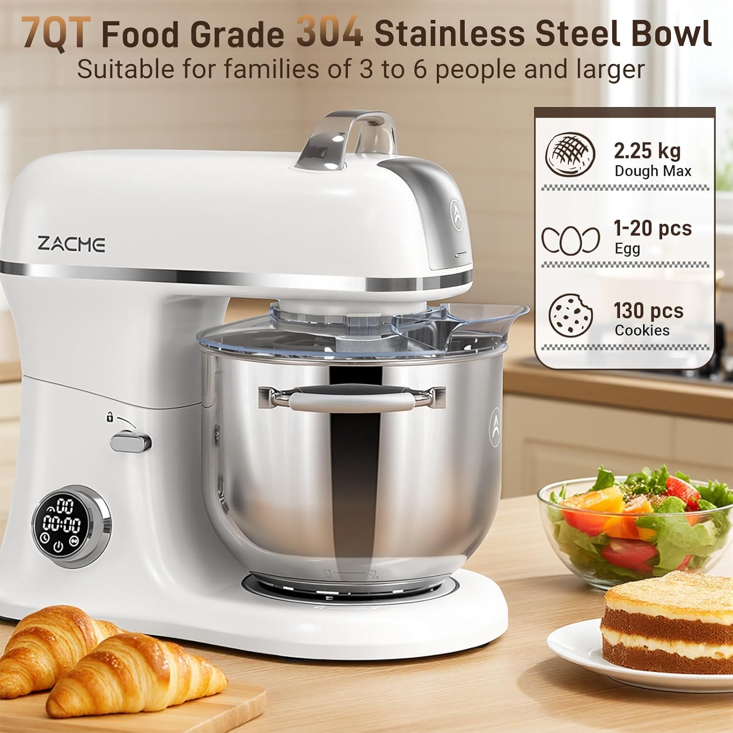 ✨ Kitchen Mixer Magic – Tilt-Head Electric Stand Mixer for Baking & Cooking 🍰🥣