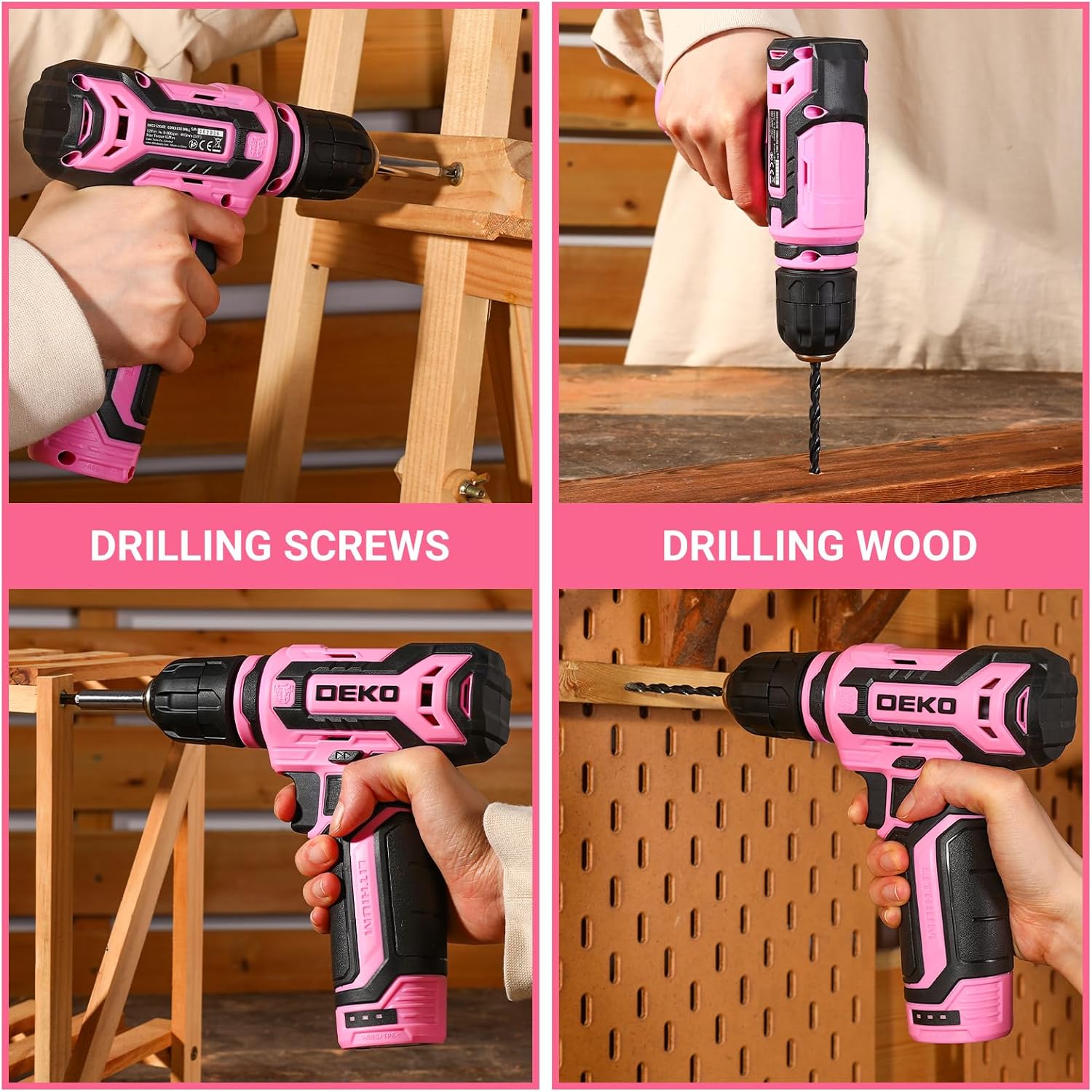 🔩⚡ Cordless Power Drill – Heavy-Duty Electric Drill for Home & DIY Projects! ⚡🔩