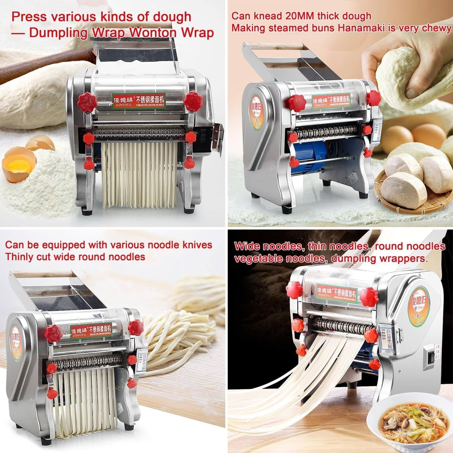 🍝 Homemade Pasta Maker – Effortless Fresh Noodles at Home! 🥖✨