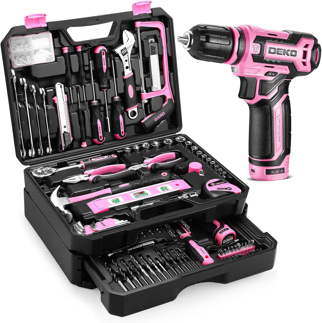 🛠️🔋 Ultimate Cordless Mechanic Tool Set – Organizer Toolbox Included! 🔧✨