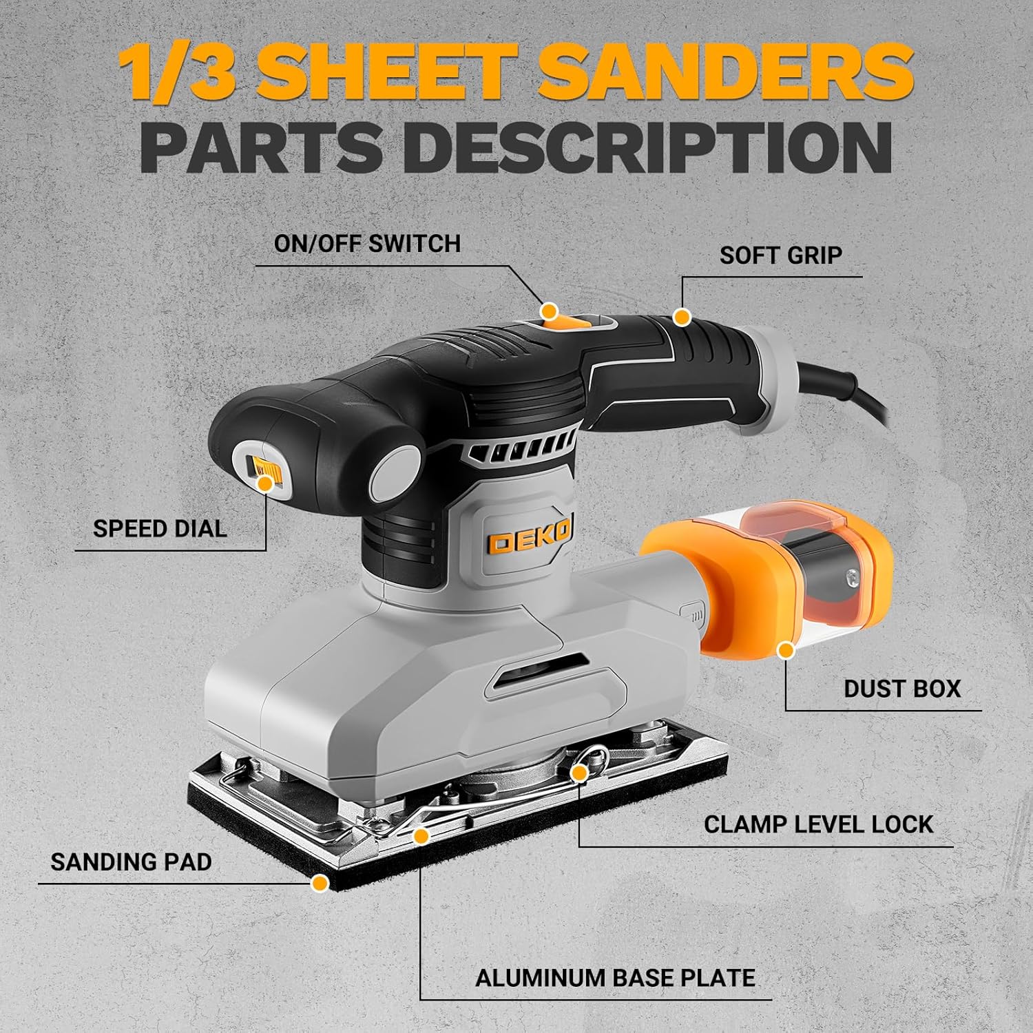 🛠️✨ Cordless Electric Sander & Polisher – Adjustable Speed for Smooth Finishes! ✨🛠️