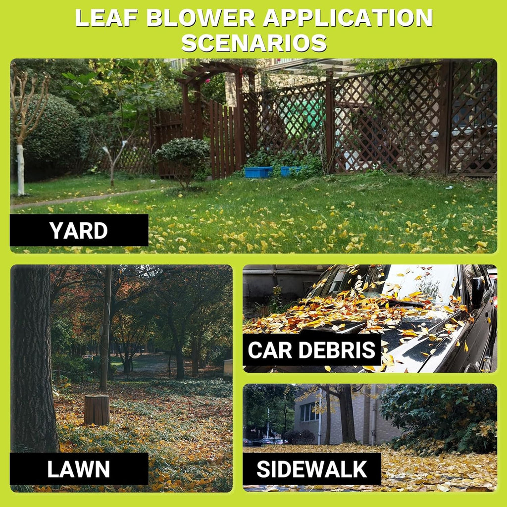 🍂💨 Powerful 3-in-1 Electric Leaf Blower, Vacuum & Mulcher – Keep Your Yard Clean Effortlessly! 💨🍂