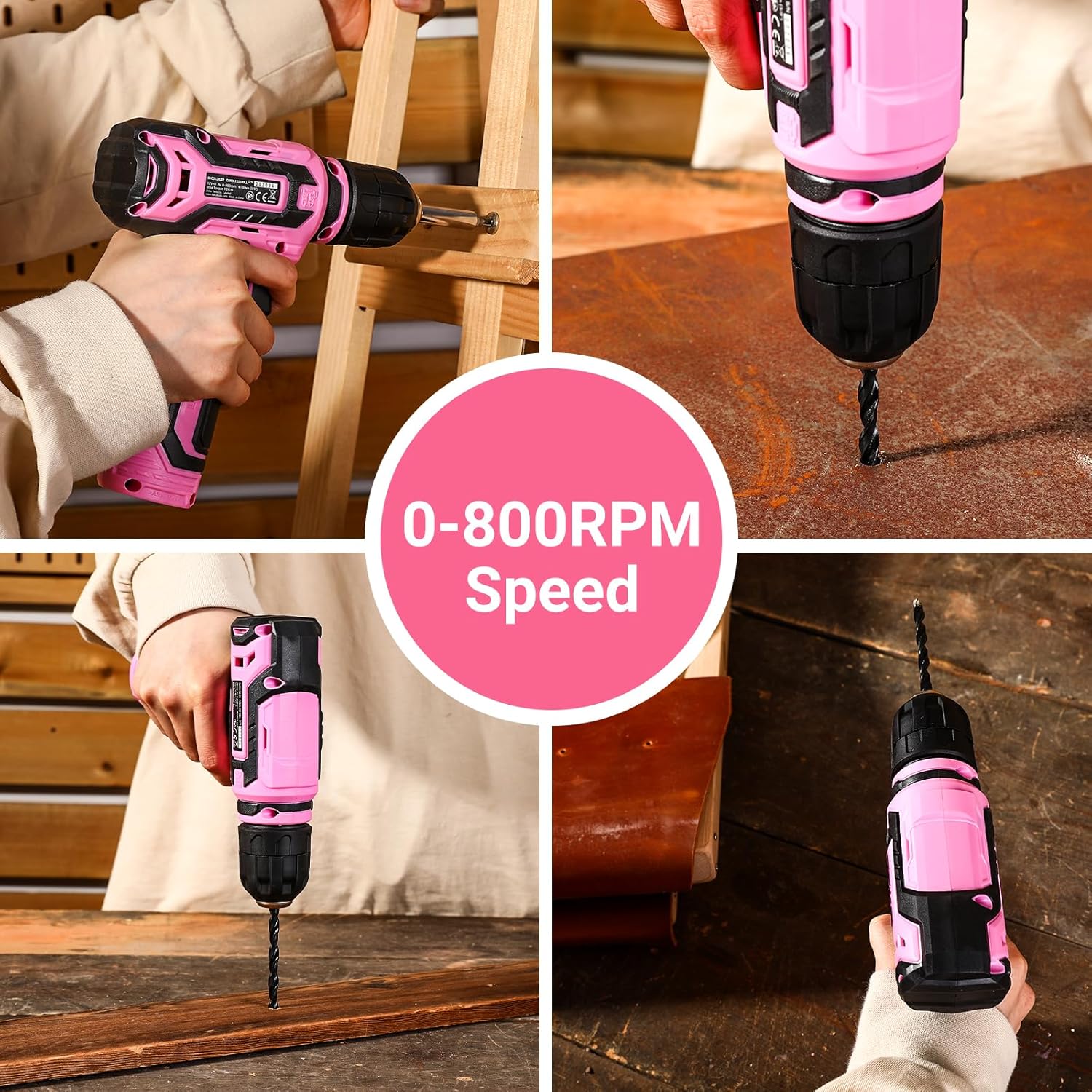 🔩⚡ Cordless Power Drill – Heavy-Duty Electric Drill for Home & DIY Projects! ⚡🔩